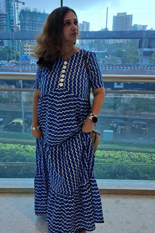 Blue Maxi Dress